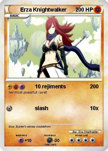 Pokemon Erza Knightwalker