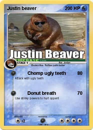 Pokemon Justin beaver