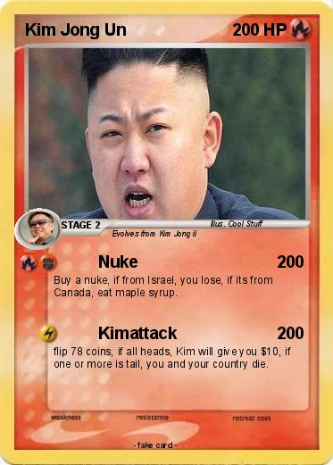 Pokemon Kim Jong Un