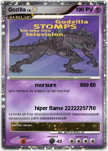 Pokemon Gozilla