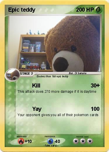 Pokemon Epic teddy