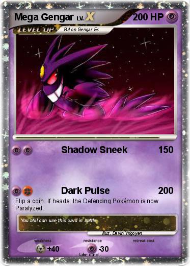 Pokemon Mega Gengar