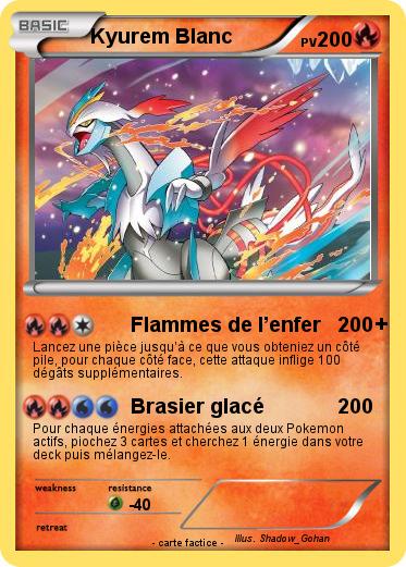 Pokemon Kyurem Blanc