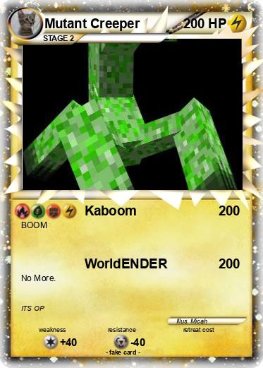 Pokemon Mutant Creeper