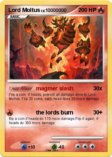 Pokemon Lord Moltus