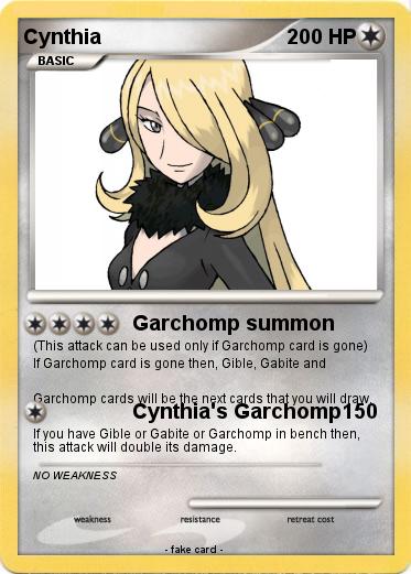 Pokemon Cynthia