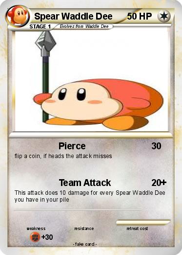 Pokemon Spear Waddle Dee