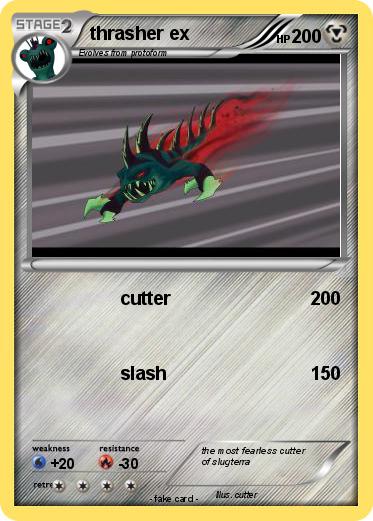 Pokemon thrasher ex