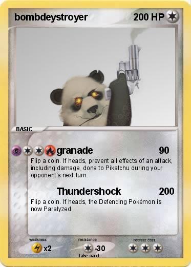 Pokemon bombdeystroyer