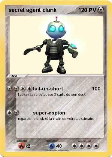 Pokemon secret agent clank