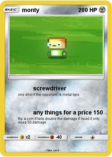 Pokemon monty