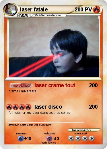 Pokemon laser fatale