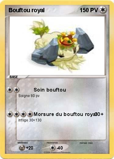 Pokemon Bouftou royal