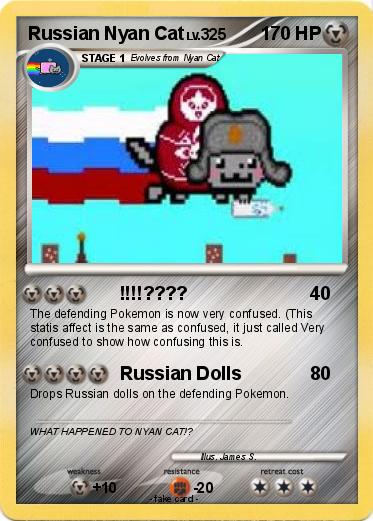Pokemon Russian Nyan Cat