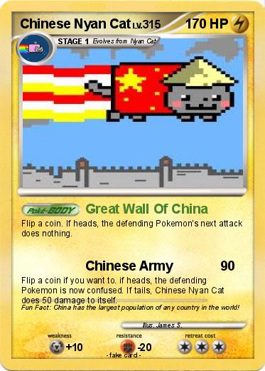 Pokemon Chinese Nyan Cat