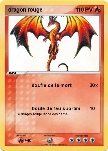 Pokemon dragon rouge