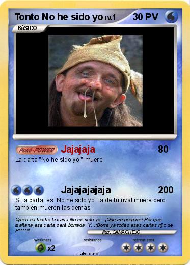 Pokemon Tonto No he sido yo