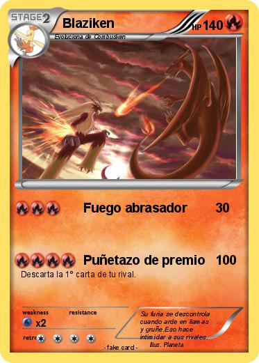 Pokemon Blaziken