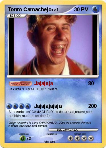 Pokemon Tonto Camachejo
