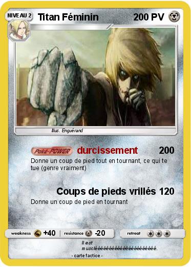 Pokemon Titan Féminin