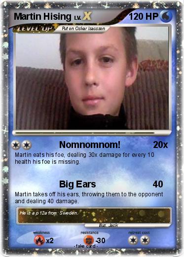 Pokemon Martin Hising