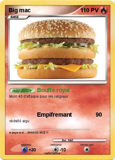 Pokemon Big mac