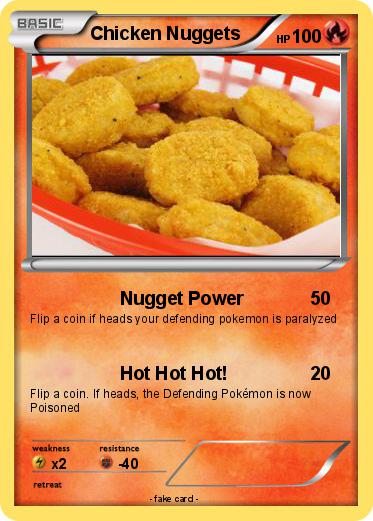 Pokemon Chicken Nuggets