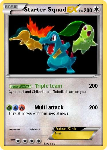 Pokemon Starter Squad