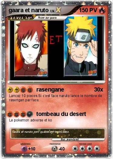 Pokemon gaara et naruto