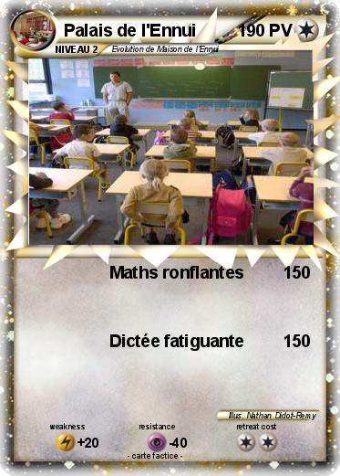 Pokemon Palais de l'Ennui