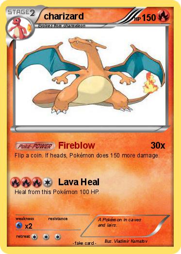 Pokemon charizard