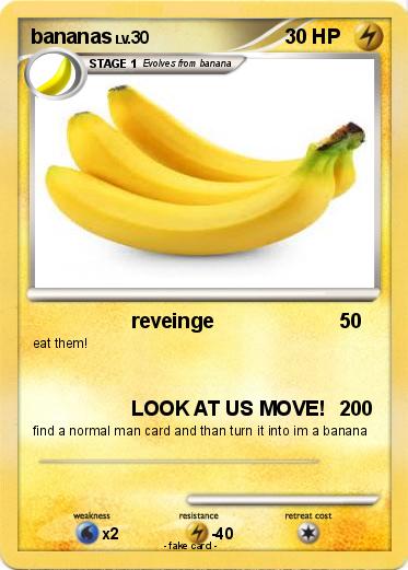 Pokemon bananas