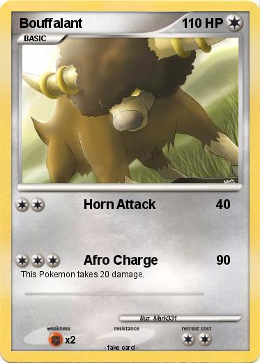 Pokemon Bouffalant