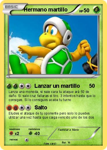 Pokemon Hermano martillo