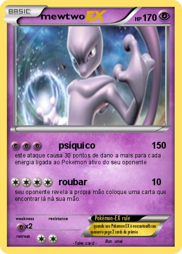 Pokemon mewtwo