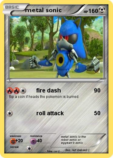 Pokemon metal sonic