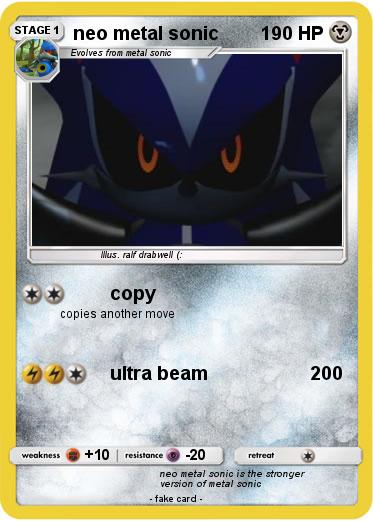 Pokemon neo metal sonic
