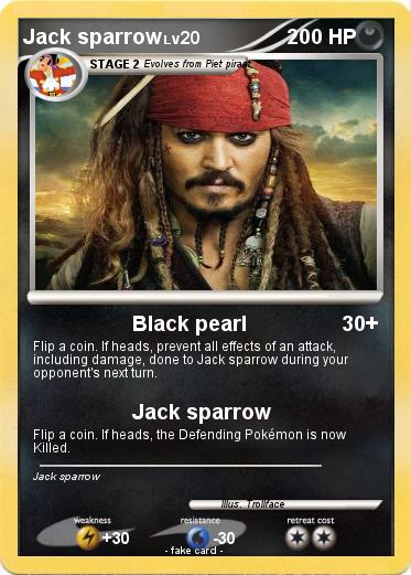 Pokemon Jack sparrow