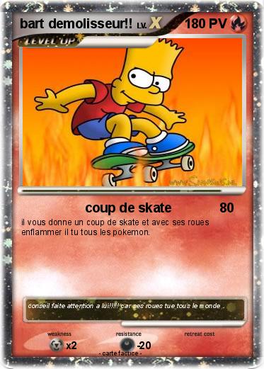 Pokemon bart demolisseur!!