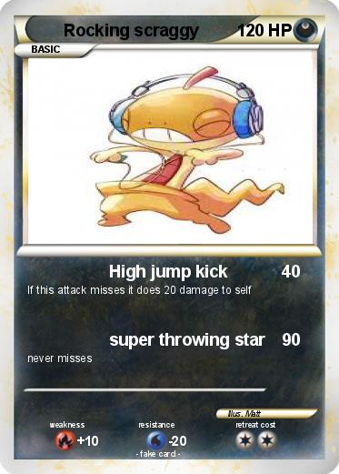 Pokemon Rocking scraggy