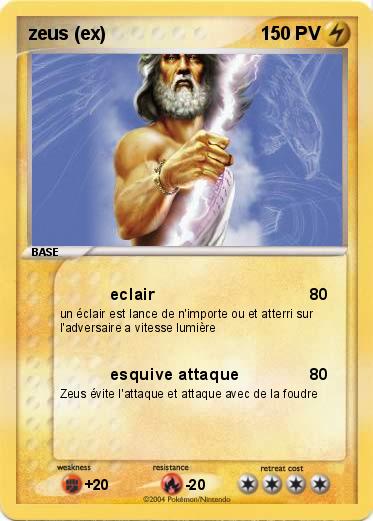 Pokemon zeus (ex)
