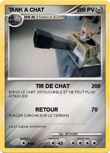 Pokemon TANK A CHAT