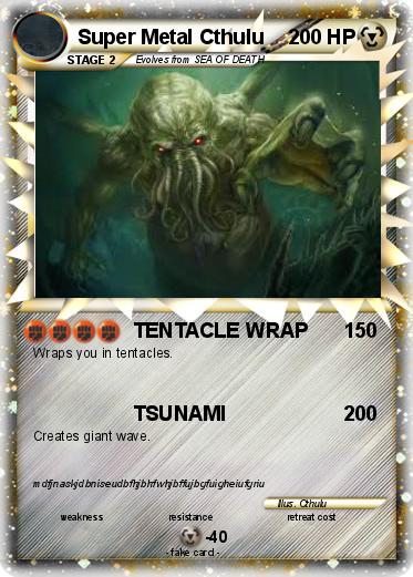 Pokemon Super Metal Cthulu