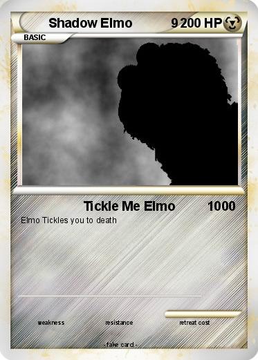 Pokemon Shadow Elmo           9