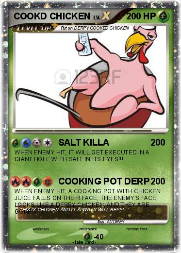 Pokemon COOKD CHICKEN
