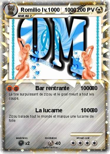 Pokemon Romilio lv.1000   1000