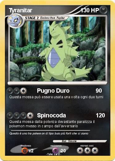 Pokemon Tyranitar