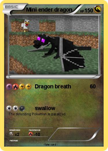 Pokemon Mini ender dragon