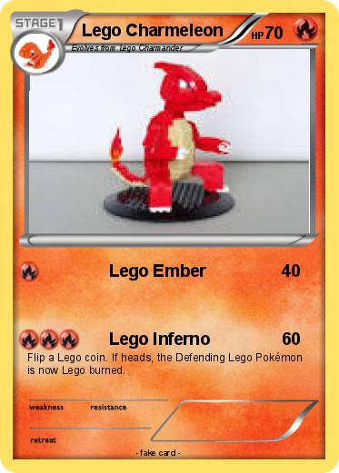 Pokemon Lego Charmeleon