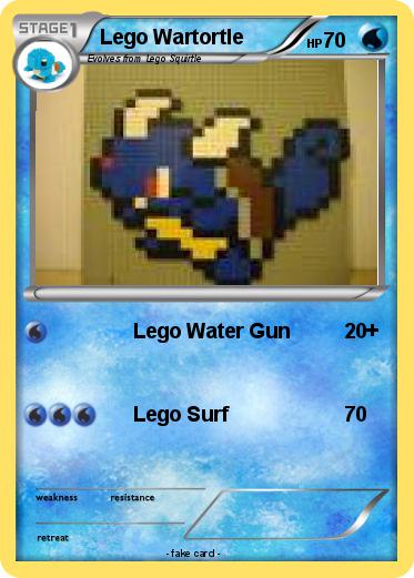Pokemon Lego Wartortle